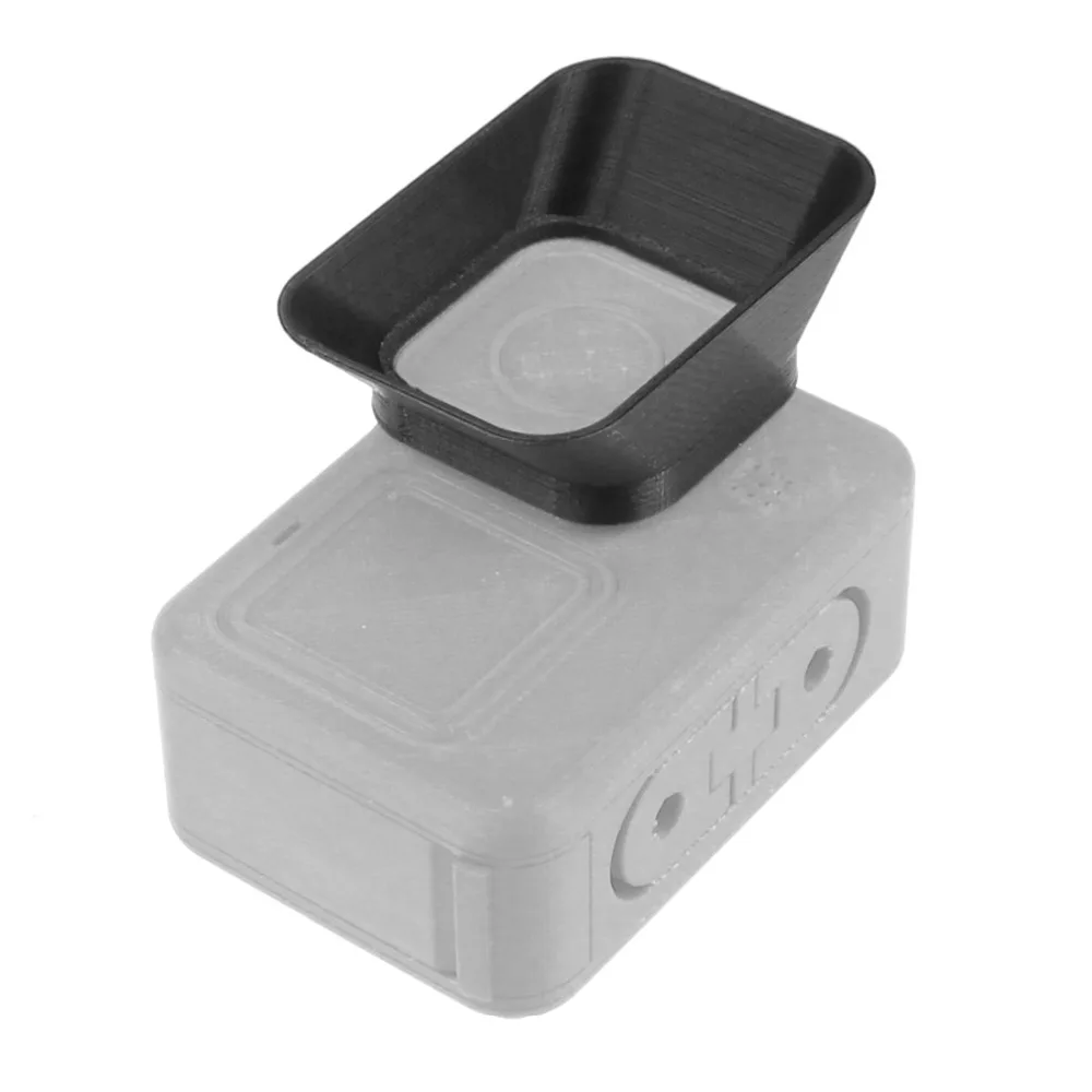 BGNing Gegenlichtblende für Gopro 9 10 11 12, Objektivdeckel, Sonnenschutz, 3D-gedruckter Kunststoffschutz, schwarzes Action-Kamera-Zubehör – Detail 7