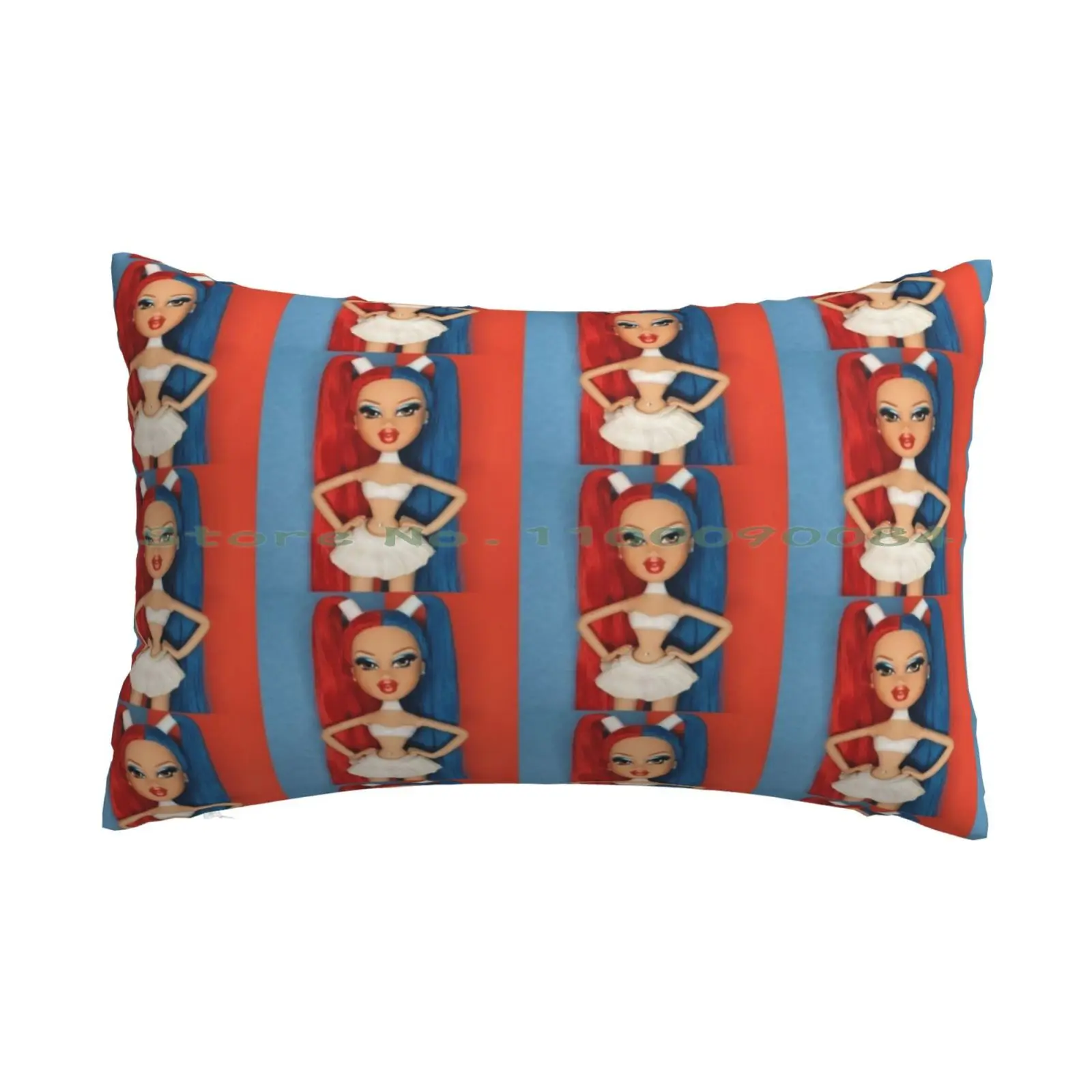 Red & Blue Bratz ( @bratz.blush ) Pillow Case 20x30 50*75 Sofa Bedroom No Use For A Name Punk No Use For A Name Fat Wreck No