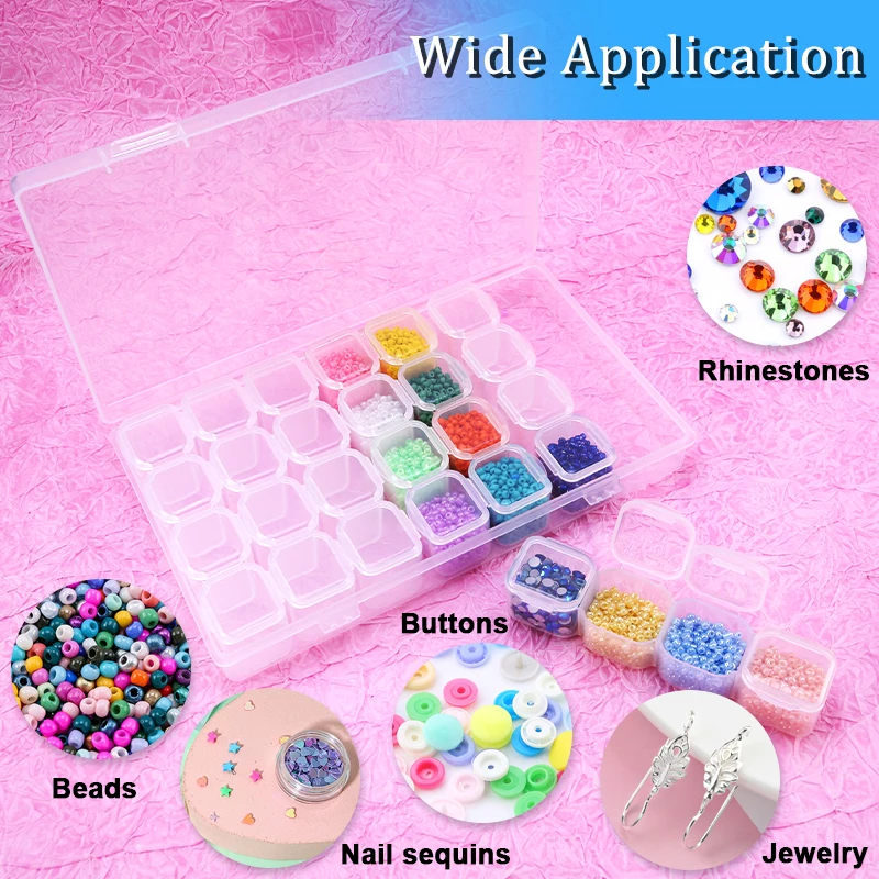 DIY Diamond Painting Tools Set Rhinestones Decorations Accessories Tray Glue Pen Kit Storage Box Tweezers For Diamond Painting