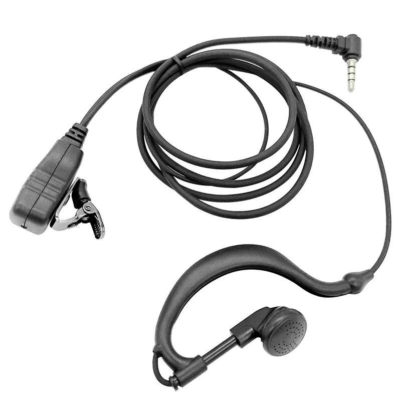 Auricolari per walkie talkie con tubo acustico Headset3.5 mm, 1 pin, Air Covert, Auricolari per volume regolabile