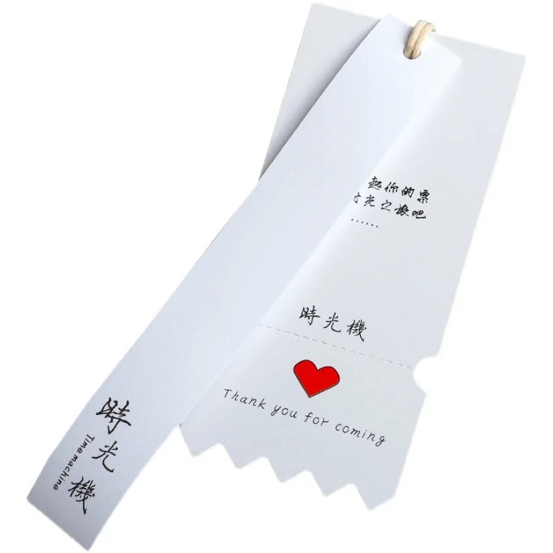 High-grade tag custom clothing price tag custom special paper card production of women's shop trademark hanging rope