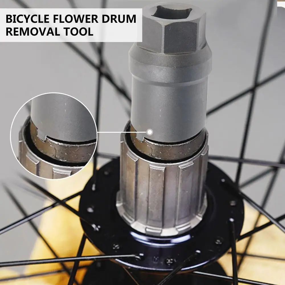 Bicycle Flower Drum Tower Base Removal Tool Flower Drum Ring Gear Removal Repair Tool For SHIMANO Giant