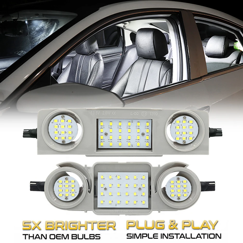 LED Car Interior Dome Roof Lights For VW Passat CC B6 B7 Golf Tiguan Touran Scirocco Seat Leon Alhambra Skoda Superb Octavia