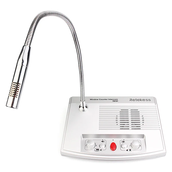 Retekess tw101 3w 2-Wege-Fenster Intercom-System Inter phone Bank Lautsprecher für Restaurant Büro Apotheke Station Halle Klinik Shop – Detail 16