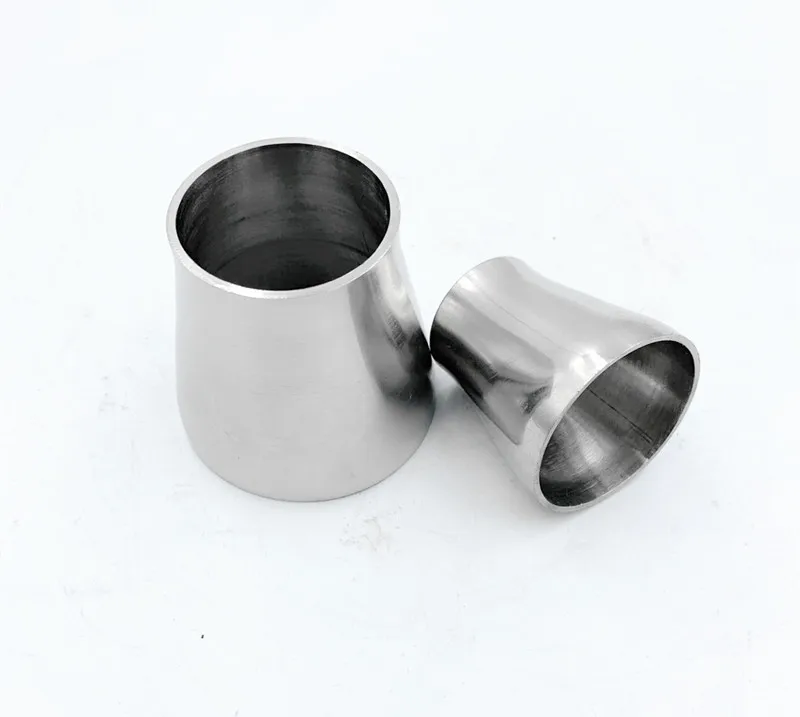 

Free Shipping 19mm-102mm OD Butt Welding Reducer SUS 304 Stainless Steel Sanitary Pipe Fitting Homebrew Beer