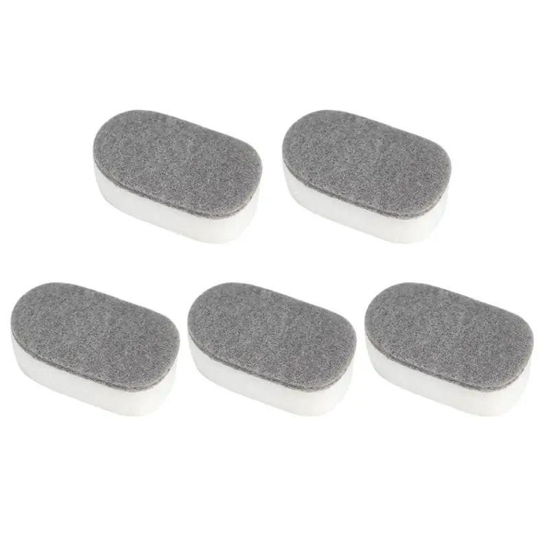 

5pcs Household Suede Cleaner Household Sponges Home Kitchen Dishwashing Suede Cleaner Cleaning Pad Suede Cleaner