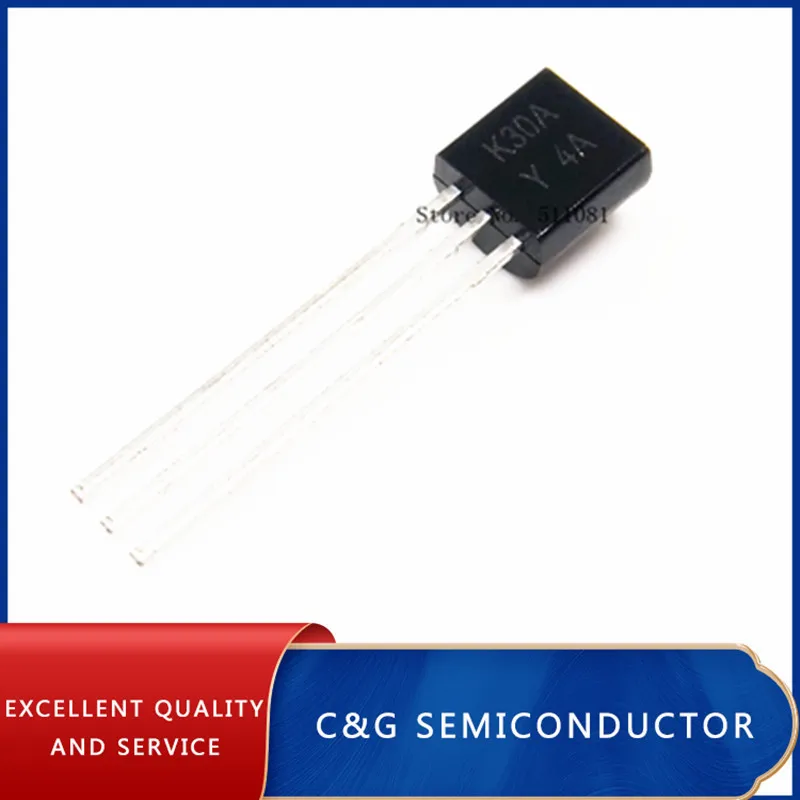 10PCS 2SK30A-Y 2SK30 K30A-Y 2SK30A K30A TO-92 TRANSISTOR