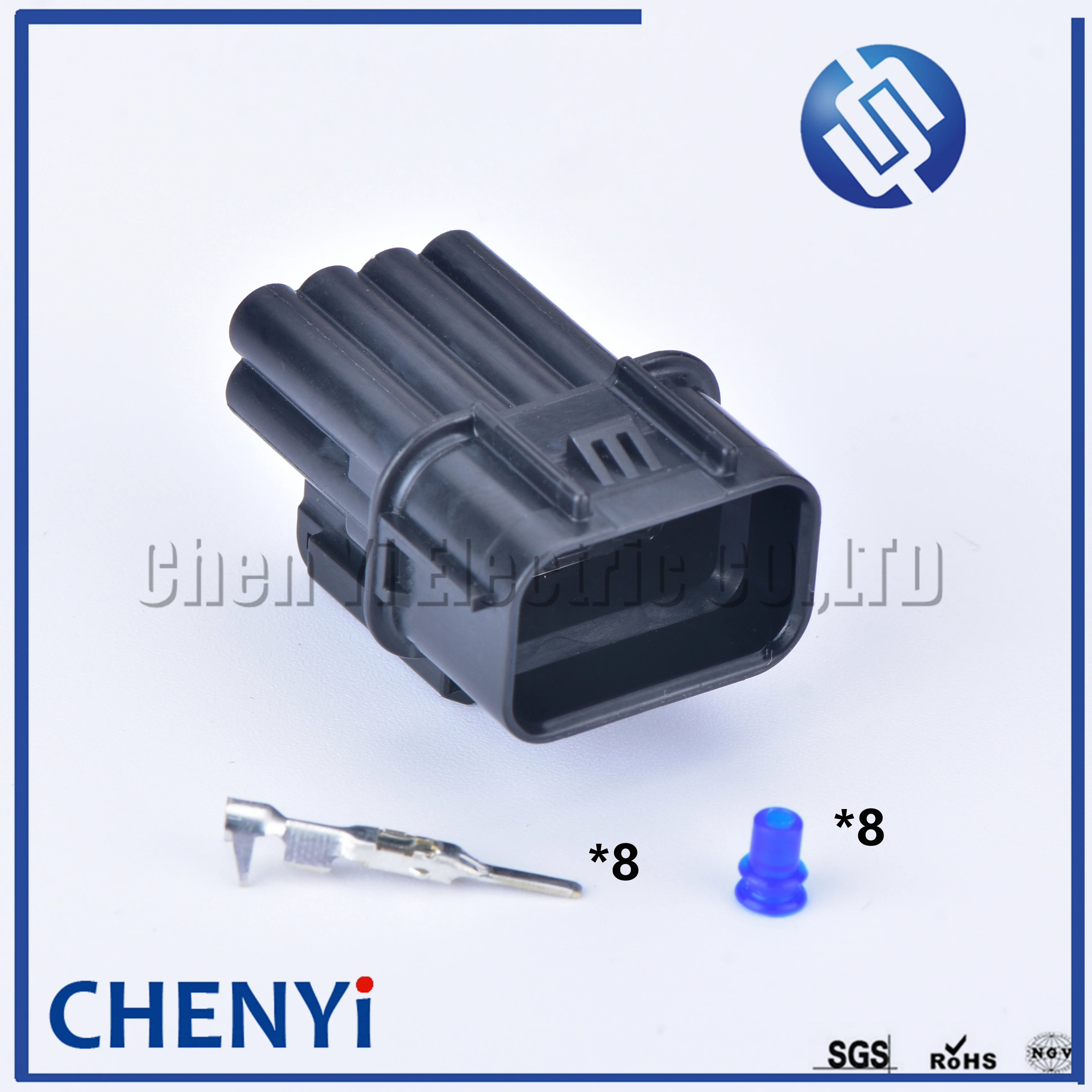 8 Pin car waterproof auto connector male or female LED headlight speaker plug sensor connectors 6181-6850 6189-7423 For Honda