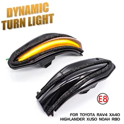 Dynamic Led Turn Signals Turn Repeater For Toyota RAV4 MK4 XA40 2013 2014 2015 2016 2017 2018 For Toyota 4Runner MK5 N280