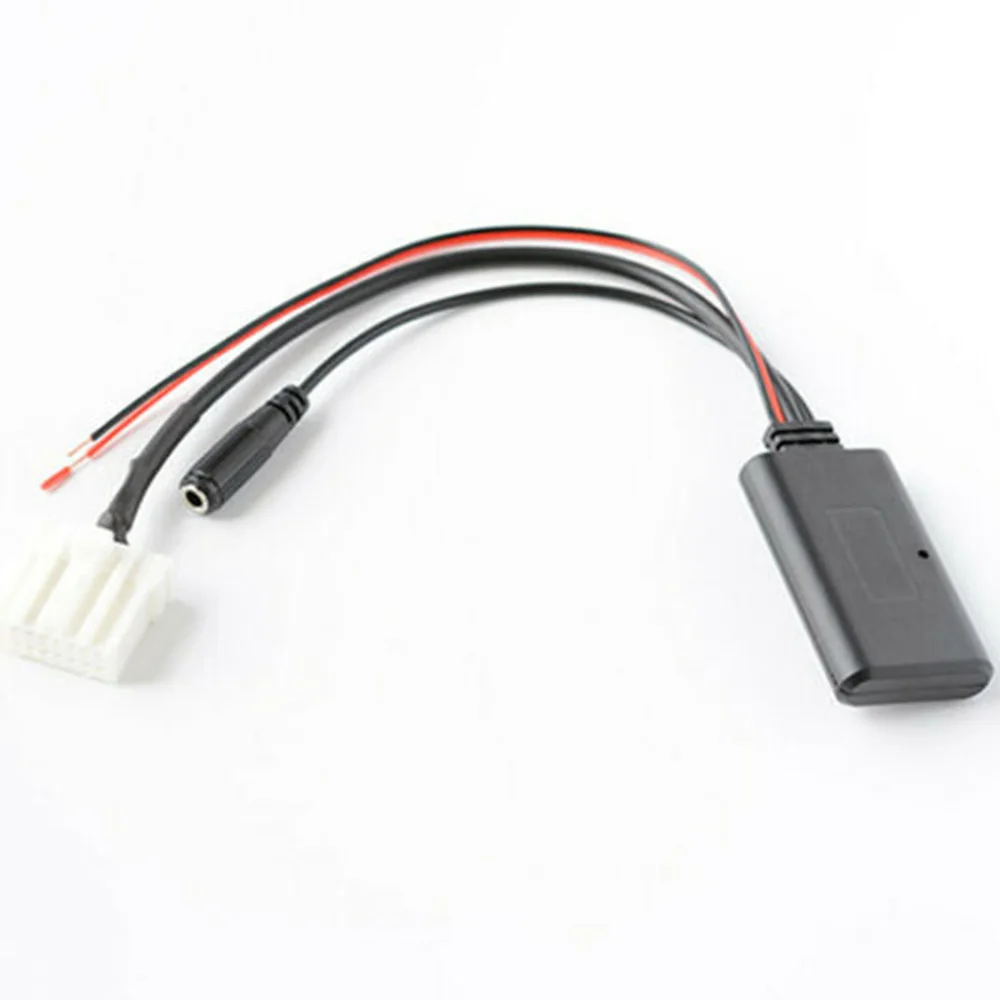 Hot Car AUX Audio Cable Adapter Bluetooth Mic For Mazda 3 5 6 MX-5 RX-8 Stereo Radio