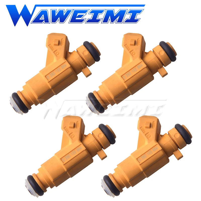 

WAWEIMI Brand new Set Of 4 Fuel Injector Nozzles Fit for 2000 - 2004 Peogeot Fi-at Ci-troen Renault 3.0L V6 0280155994 1984E5