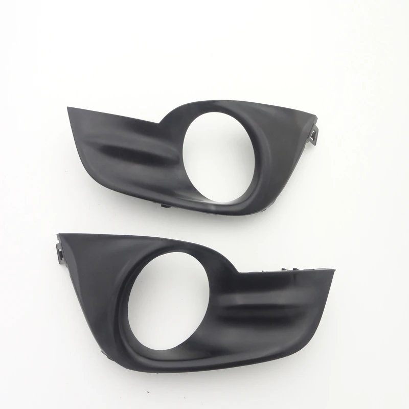 1Pair RH and LH Front Fog Light Bezel Fog Lamp Covers Black for Nissan Altima Sedan 2013-2015