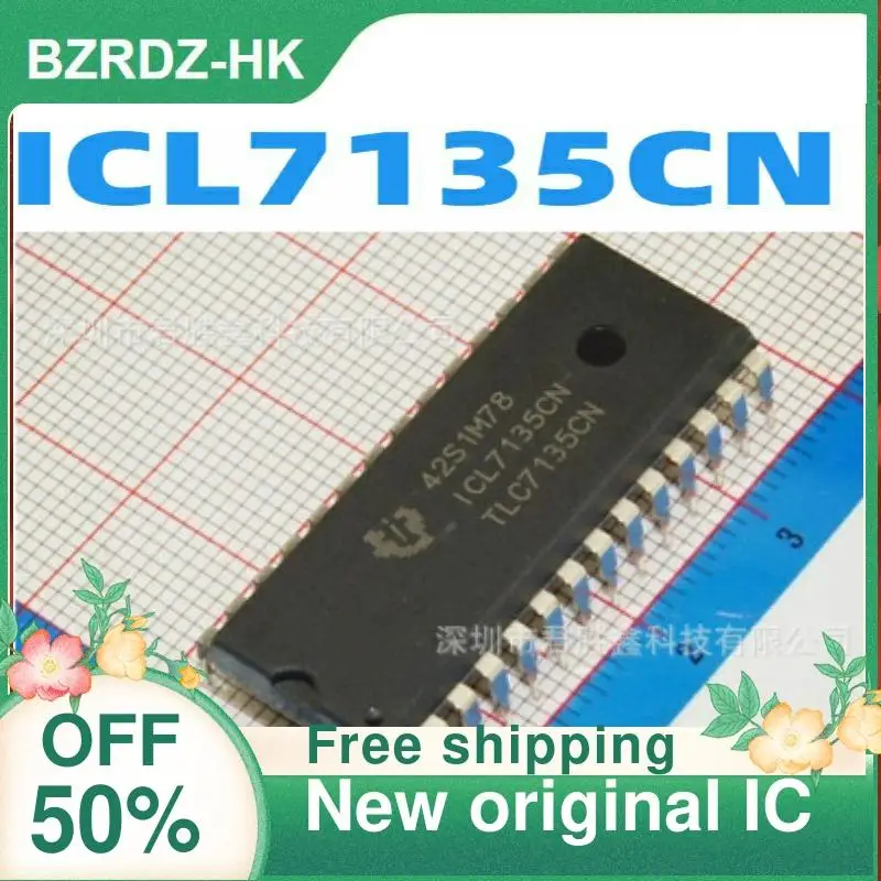 2-10 unids/lote ICL7135 ICL7135CN TLC7135CN DIP28 nuevo y original IC
