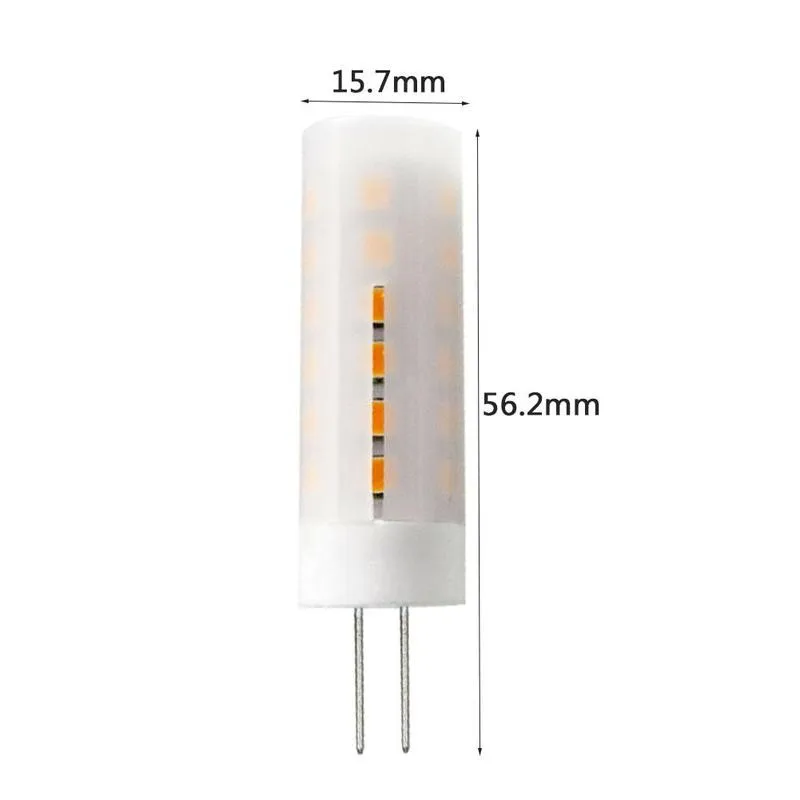 Torch Light LED Fire Flame Bulb G4 Flickering Flame Effect Corn light DC 2W Emulation Fire Flicker Burning Decoration lamp Corn