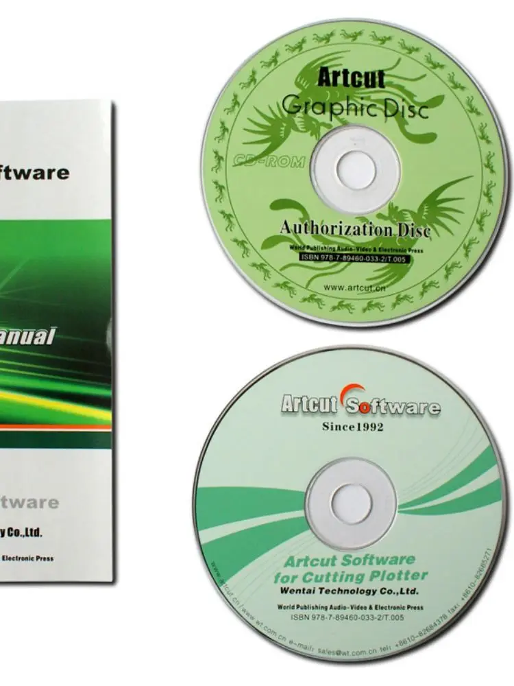 1PCS Genuine Artcut2009 Software for Cutting Plotter