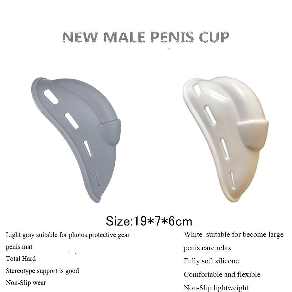 CLEVER-MENMODE Sexy TPR Enhancer Pad Men Underwear Swimwear Briefs Penis Pouch Inside Enlarge Protection Push Up Cup Breathable