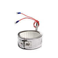 FCABA 80mm Inner Diameter 40~80 Height Ceramic Band Heater 110V/220V/380V 450W/550W/650W/750W/850W Heating Element