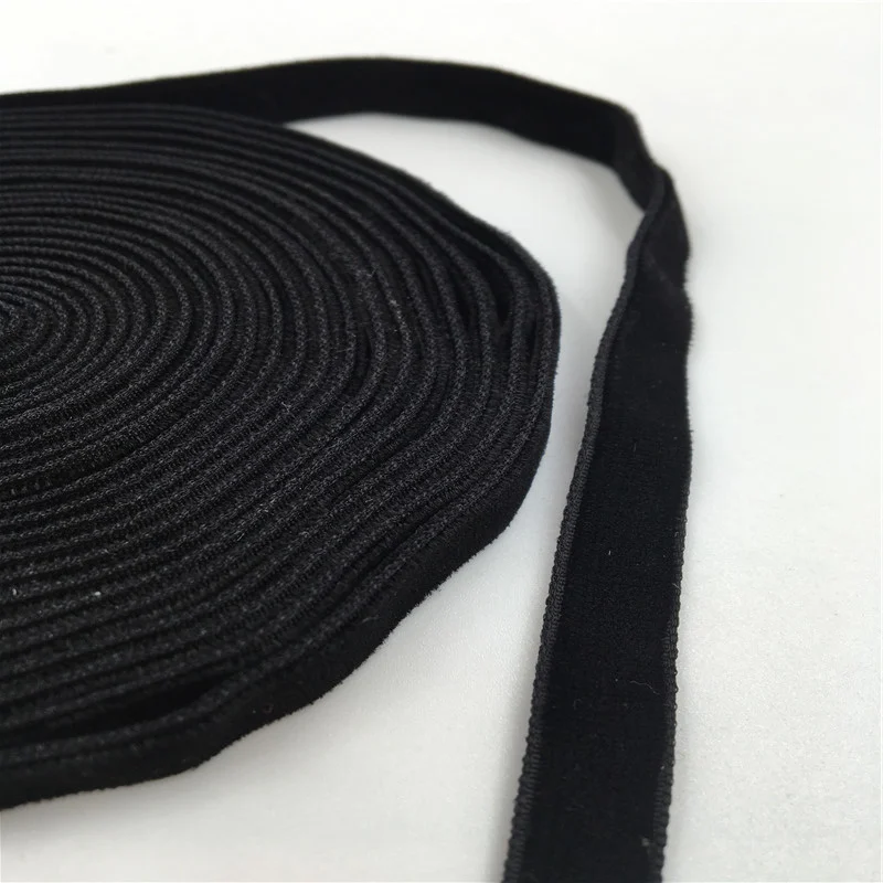 6/9/15/19/25/38mm Double Face Nylon Black Velvet Ribbon Wedding Party Decoration Handmade Gift Wrapping DIY Christmas 1/3/5Yard