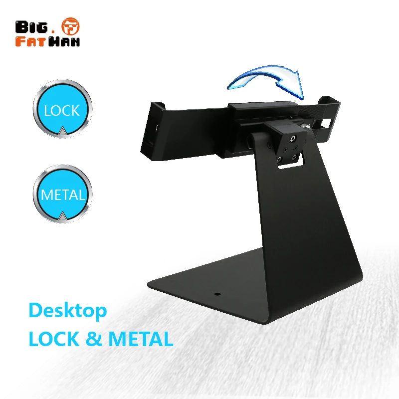 

Universal tablet Multi-angle rotation security desktop holder for 8'' 10'' 11'' 12.9'' lock display bracket mounting anti-theft