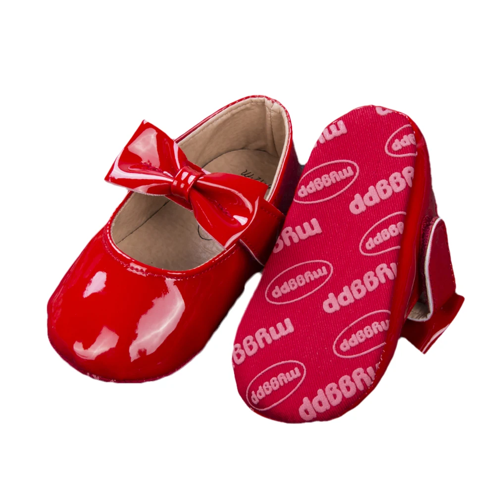 신생아 여아용 미끄럼 방지 블링 유아용 침대 유모차 신발, 미끄럼 방지 활, 단단한 가죽, 부드러운 밑창, 프리 워커, 인기 상품