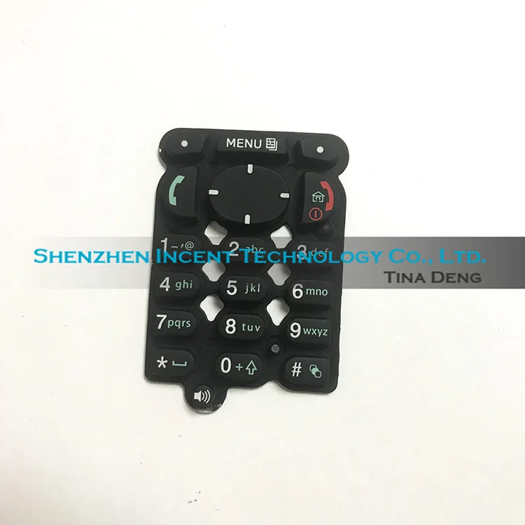 VOIONAIR 10pcs Rubber Keypad Digital Number Keyboard for MTP850 Radio