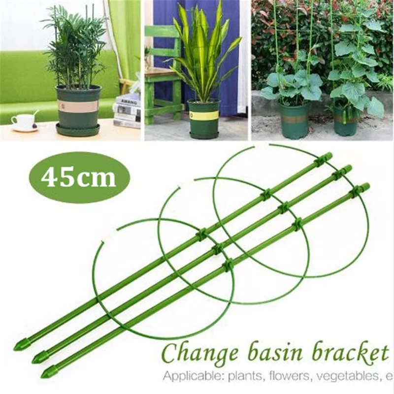 

1pc 45cm Durable Vine Climbing Rack Gardening Tools Plant Trellis Plant Support Frame