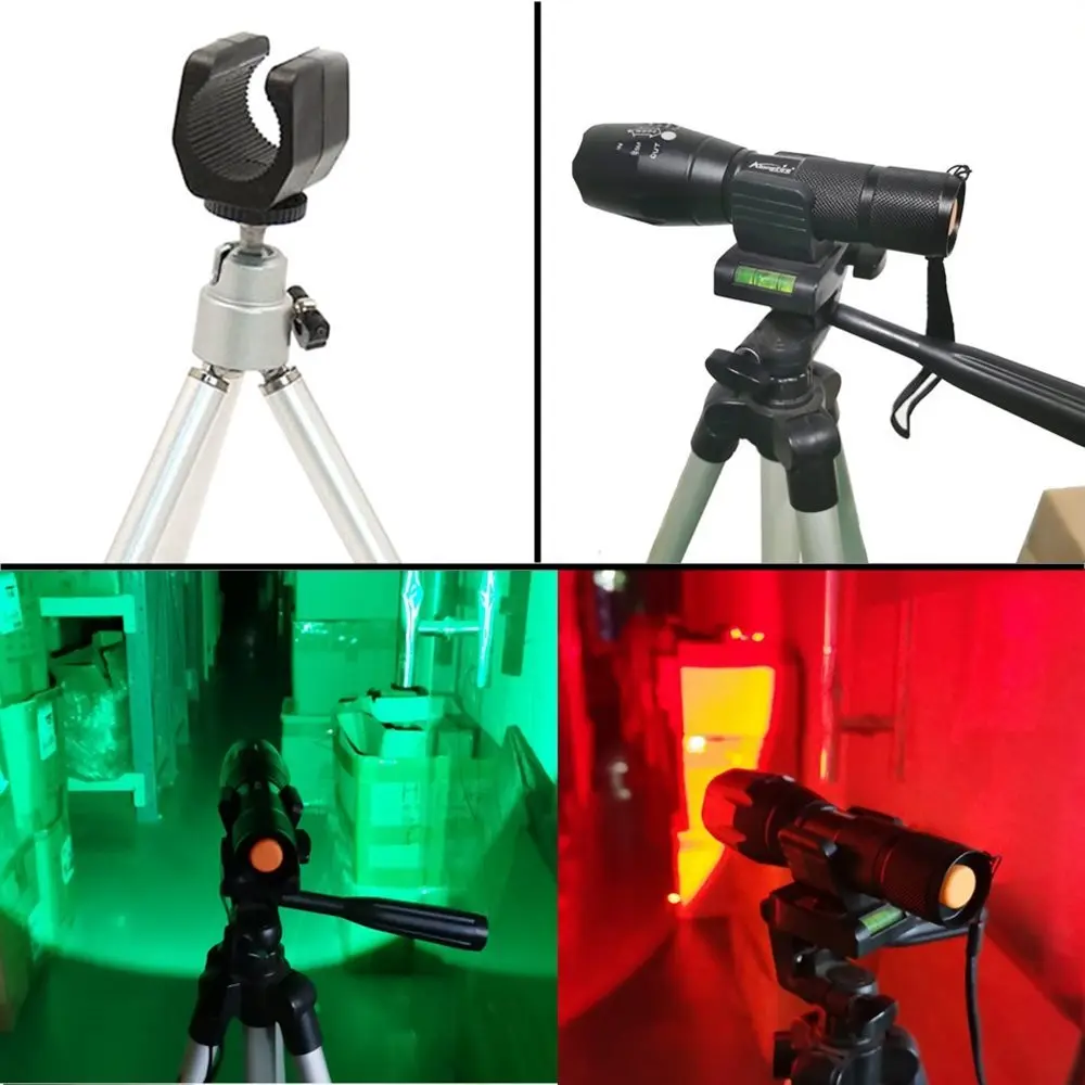 Alonefire E03 U-Shaped Fishing light lamp Grip Plastic Holder Clip U shap grip stand Tripod Mount for 18650 led Flashlight images - 6