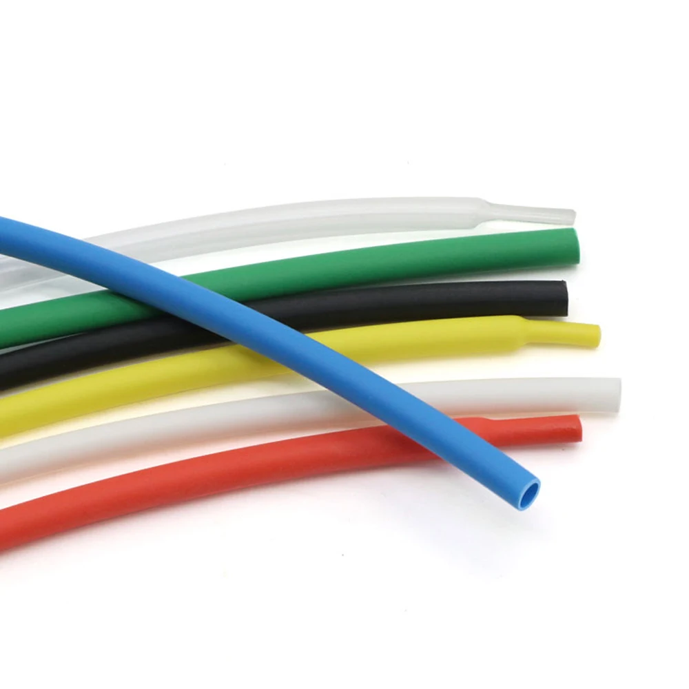 Waterproof 3:1 Ratio Φ1.6mm Heat Shrink Tubing Wire Sleeves Wrap Glue Lined White/Black/Red/Yellow/Green/Blue/Transperant