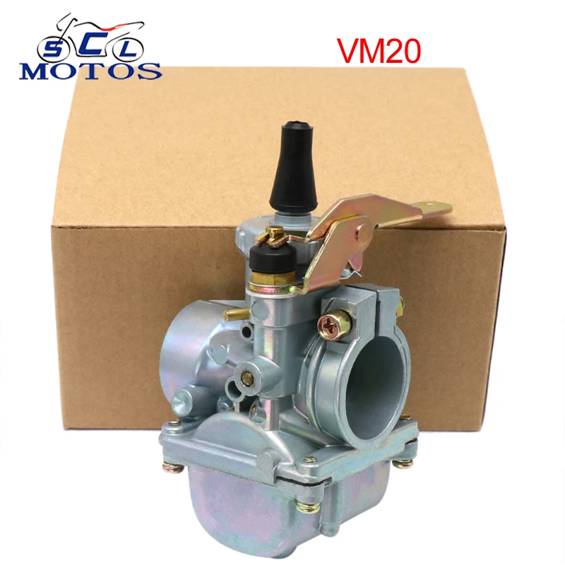 Sclmotos-VM20 20mm okrągłe slajdów gaźnik motocyklowy urządzenie silnikowe Carb dla MIKUNI VM Series Carb ATV gokart wyścigi motocrossowe