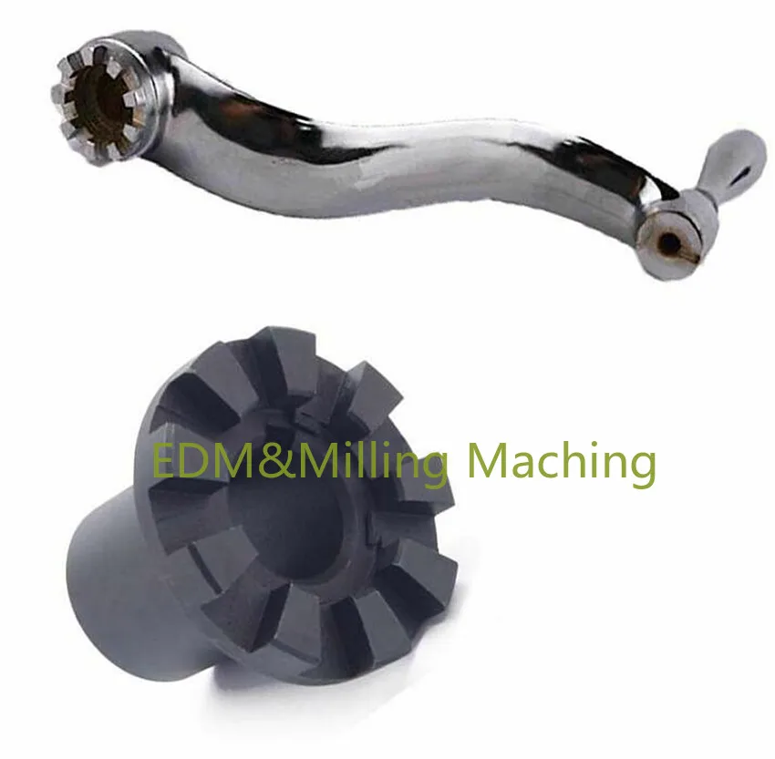 

1Set CNC Bridgeport Milling Machine Elevating Knee Crank + Gear shaft Clutch Insert CNC C83+84