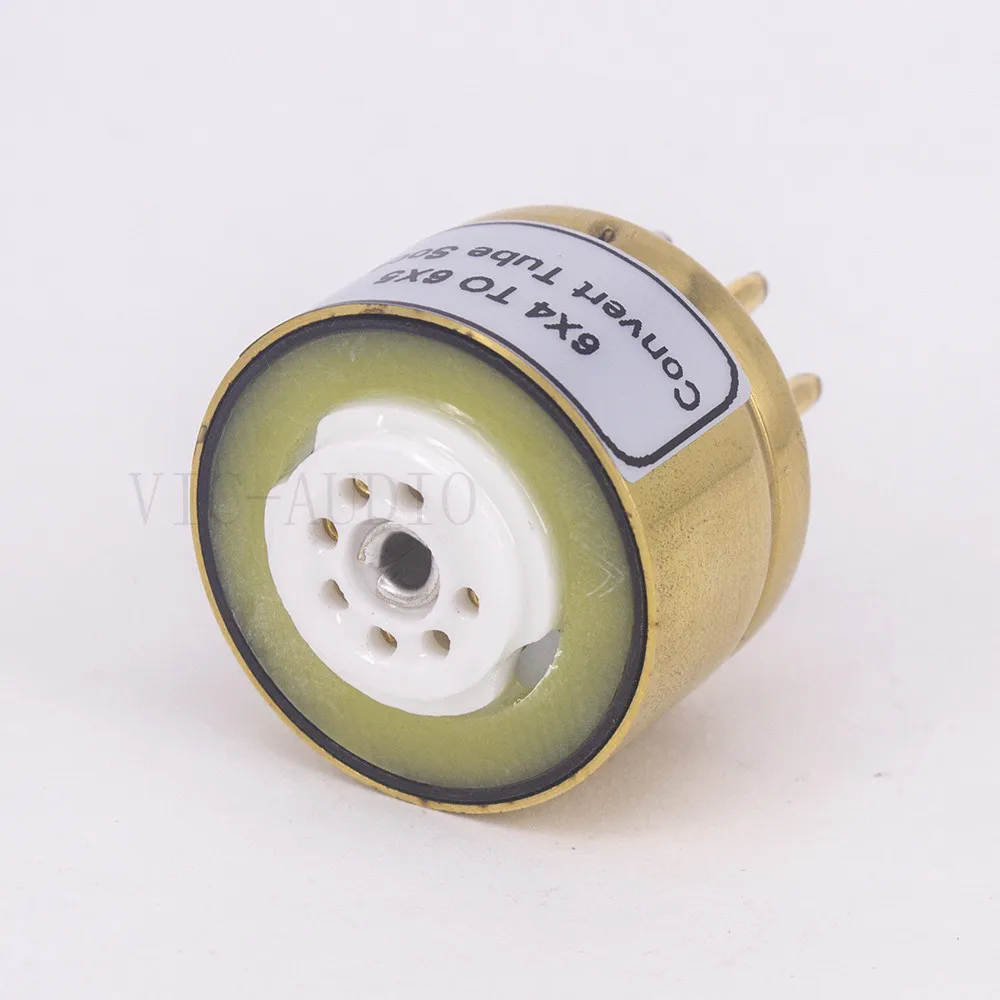 1 قطعة 6X4 (أعلى) إلى 6X5 (أسفل) 7Pin إلى 8Pin فراغ أنبوب محول المقبس محول مكبر للصوت الصوت لتقوم بها بنفسك HIFI