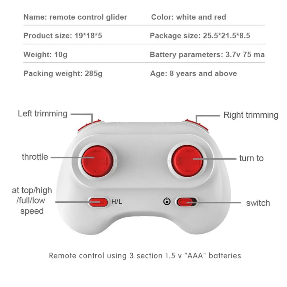 Avion Télécommandé EVA Avion RC En Mousse EVA – Chasseur Voltige 360°, Maintien D'altitude, Télécommande 100m, Pour Débutants, Rouge Avion Télécommandé EVA Avion RC En Mousse EVA – Chasseur Voltige 360°, Maintien D'altitude, Télécommande 100m, Pour Débutants, Rouge