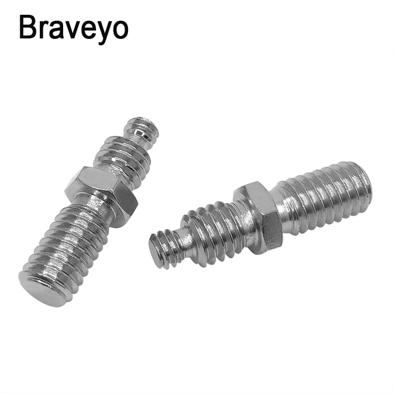 1/4 to 3/8 inch Conversion Screw Tripod Monopod Central Axis Screw DSLR Camera Ballhead Mount Photography Accessories Iron