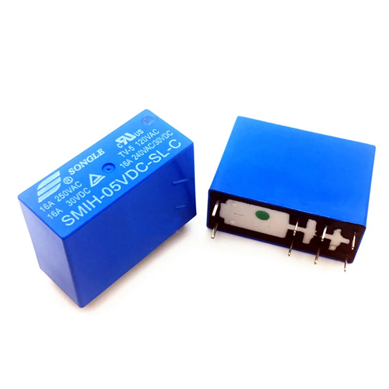 50PCS/lot Power relays SMIH-05VDC-SL-C SMIH-12VDC-SL-C SMIH-24VDC-SL-C 5V 12V 24V 16A 8PIN