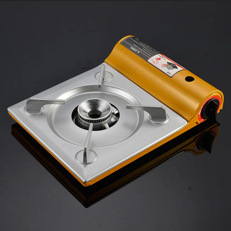 

Korean ultra-thin cassette stove outdoor picnic camping field portable gas stove butane gas stove card magnetic stove