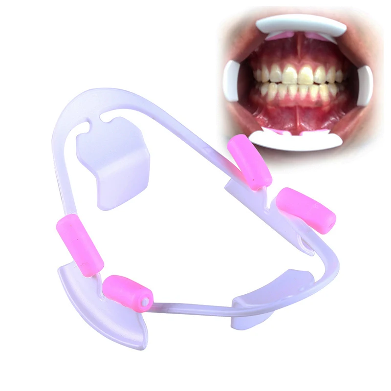 3D Oral Dental Mouth Opener Intraoral Cheek Lip Retractor Prop Orthodontic Tool Fit for Adult and Child 3D mouthpiece supporte