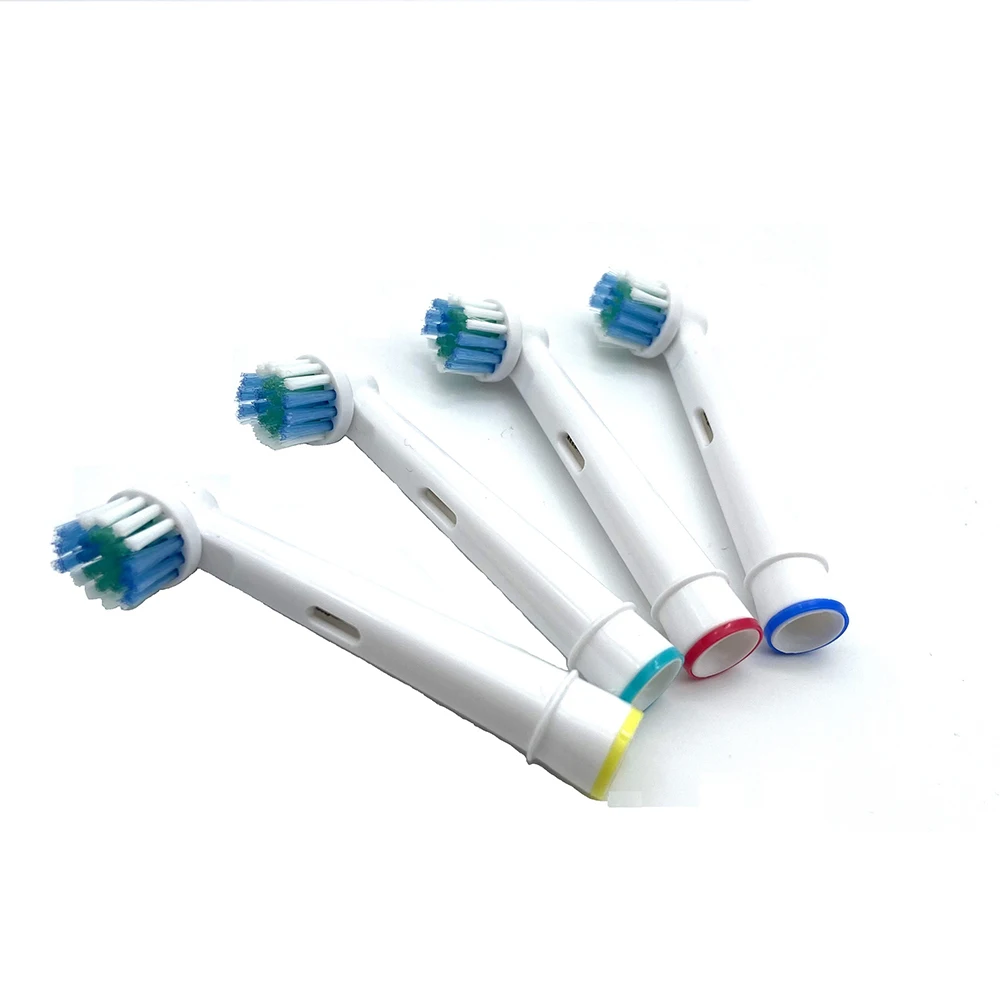 8x wymienne główki do szczoteczek kompatybilne z elektryczną szczoteczką do zębów Oral-B Fit Advance Power/Triumph/Vitality Precision Clean