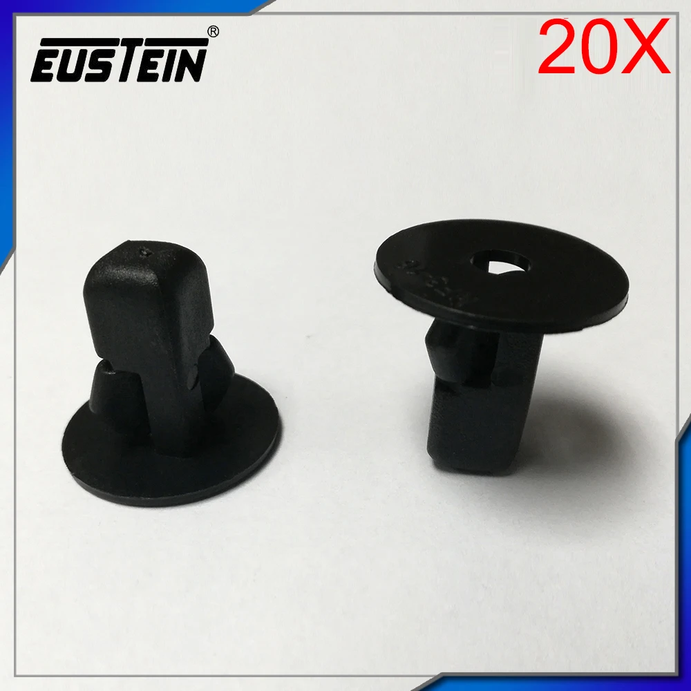 

20 шт., винтовая втулка для переднего и заднего колеса автомобиля, втулка для Toyota Lexus, пластиковые заклепки, крепежные зажимы 90189-06013 K55