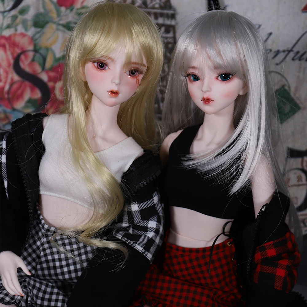 DBS 1/3 doll  BJD Customized Makeup joint Body with makeup include outfit shoes hair and high quality ICY SD Toys gift