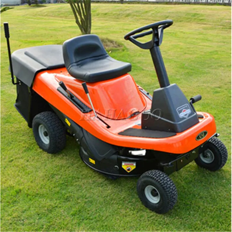 حار Sale12.5HP العشب آلة جرار المرج أحدث البنزين ركوب جزازة العشب جرار