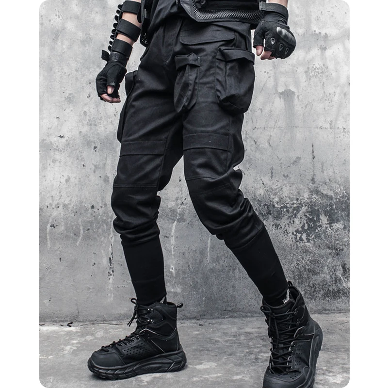 

Feet stylist male function bullet pockets of hip hop pants pants tooling tactical boot cut