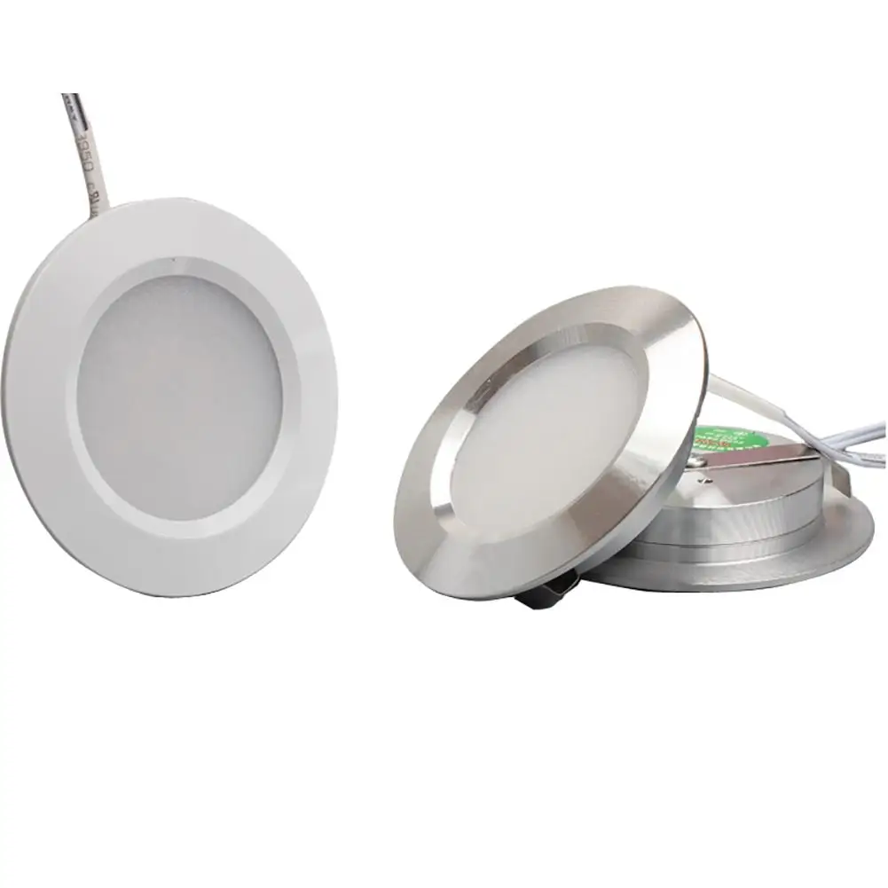 Mini Downlight LED ultra-cienki 3W wbudowany mały reflektor sufitowy 12V kuchnia lustro łazienkowe reflektory wbudowany Spotligh