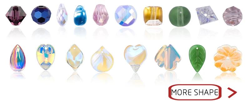 Kaufen 1 und Erhalten 1 Freies 4mm Glas Perlen Runde Kristall Perlen Bunte Spacer Bead Für Armband Schmuck Machen DIY Insgesamt 300PCS – Detail 6