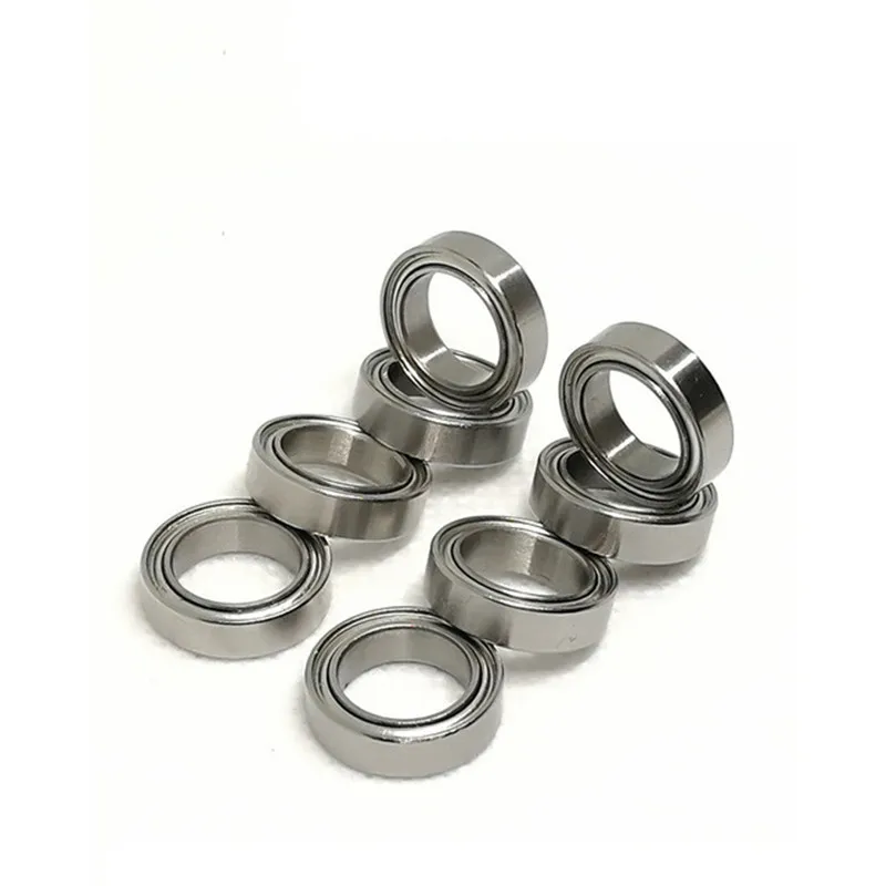 10pcs/50pcs S6702ZZ 15*21*4mm Stainless Steel Deep Groove Ball Bearing 15x21x4mm S6702Z S61702ZZ B6702ZZ