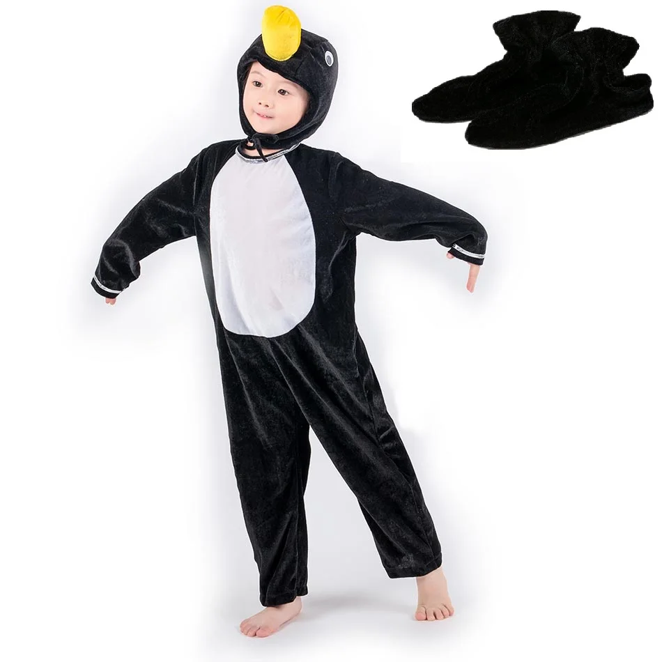 Kids Children Adult Halloween Animal Costumes Bird Chicken Rooster Bat Eagle Pigeon Jumpsuit Stage Show Carnival Party Costume