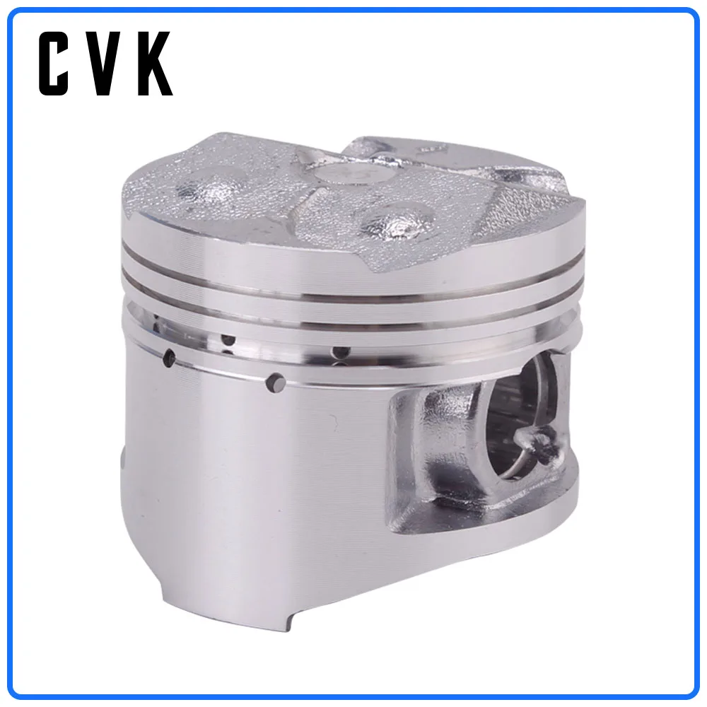 CVK Engine Parts Pistons Rings Set 48MM STD Standard +25 +50 +75 Cylinder Bore Size For Yamaha FZR250 1HX small ban ZEAL FZR 250