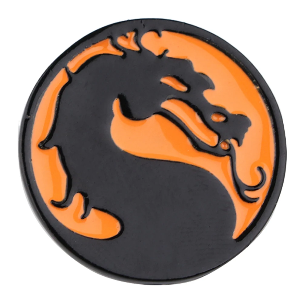 Dragon Game Enamel Pins Collecting Metal Cartoon Brooch Pin Backpack Hat Bag Collar Lapel Badge Fashion Jewelry