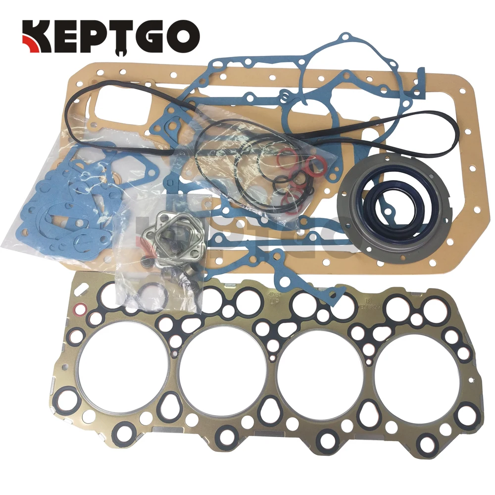 New Full Gasket Kits For Mitsubishi 4D34 4D34T 3.9L Engine Trucks