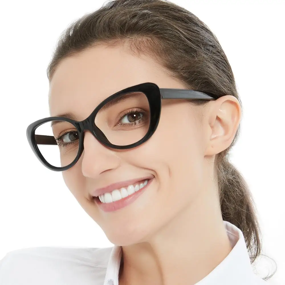 نظارات القراءة النساء القط العين الضوء الأزرق حجب نظارات gafas حماية lrest الفقرة computadora oculos feminino MARE AZZURO