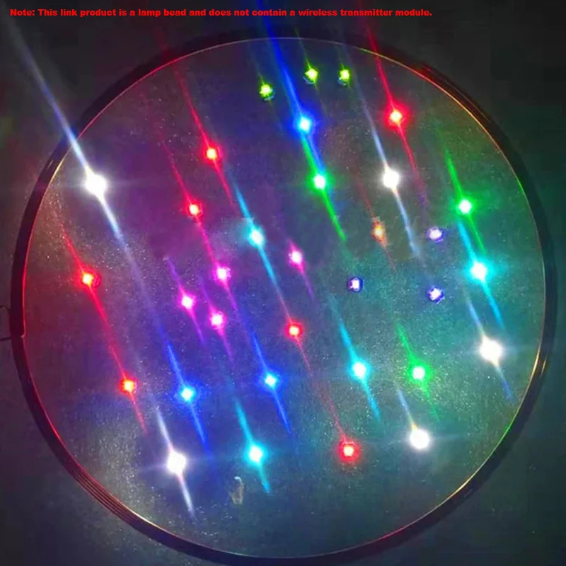 One-To-Many Wireless Power Supply Lamp Beads Hand-Made Colorful LED Induction Decorative Lights Wireless Power Transmission